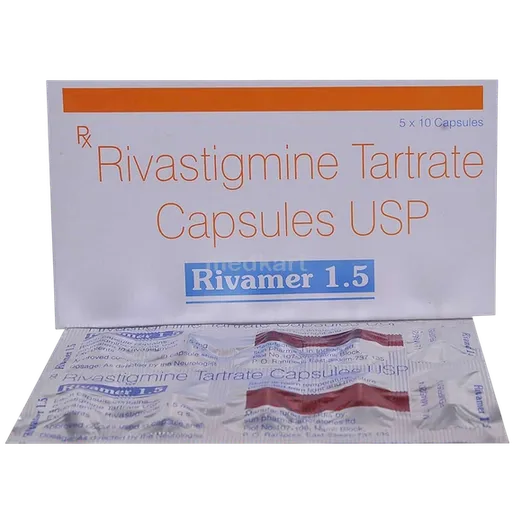 rivamer 1.5mg capsule 10's